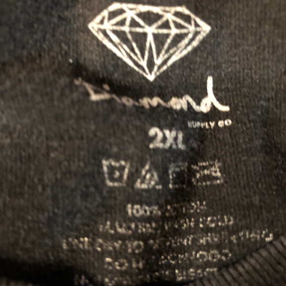 Diamond Supply Co. mens short sleeve tee  shirt 2xl - Picture 4 of 6